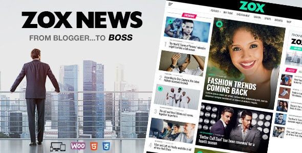Download Nulled Zox News v3.9.0 - Professional WordPress News