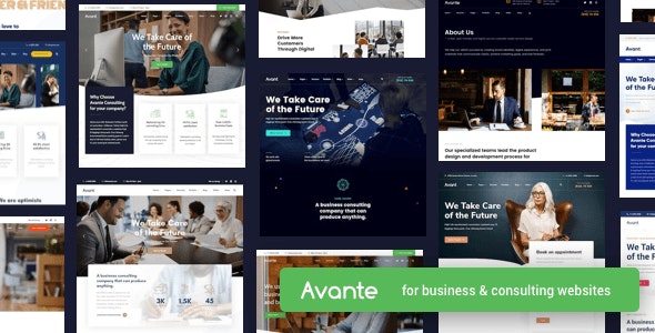 Download Nulled Avante v2.3.1 - Business Consulting WordPress