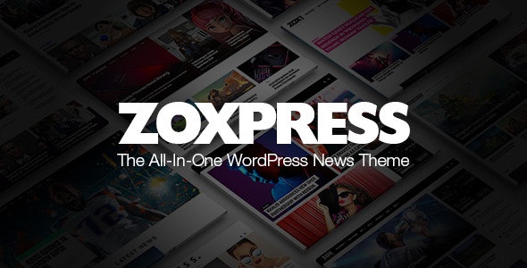 Download Nulled ZoxPress v2.03.0 - All-In-One WordPress News Theme