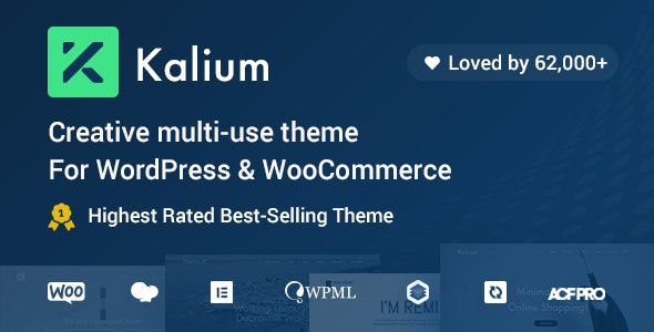 Download Nulled Kalium v3.2.1 - Creative Theme for Professionals