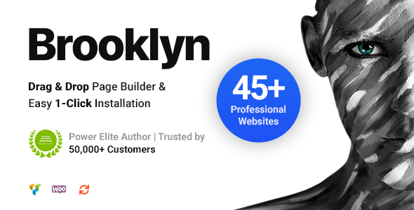 Download Nulled Brooklyn v4.9.6.6 - Creative Multi-Purpose Responsive WordPress Theme