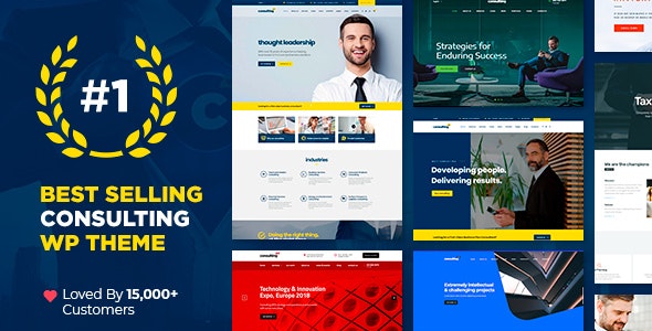Download Nulled Consulting v6.1.1 - Business Finance WordPress Theme