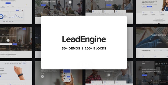 Download Nulled LeadEngine v2.9 - Multi-Purpose Theme with Page Builder
