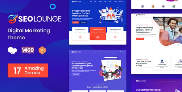 Download Nulled SEOLounge v3.0.2 - SEO Agency WordPress Theme