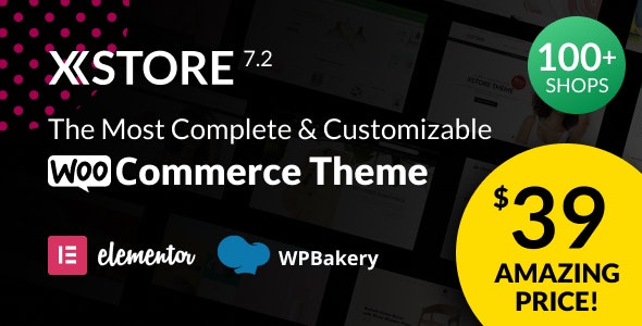Download Nulled XStore v7.2.7 - Responsive MultiPurpose WooCommerce WordPress Theme